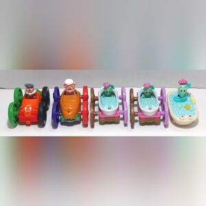 1990s McDonalds Flip Car Happy Meal Toys Set of 5 Tiny Toon Adventures
